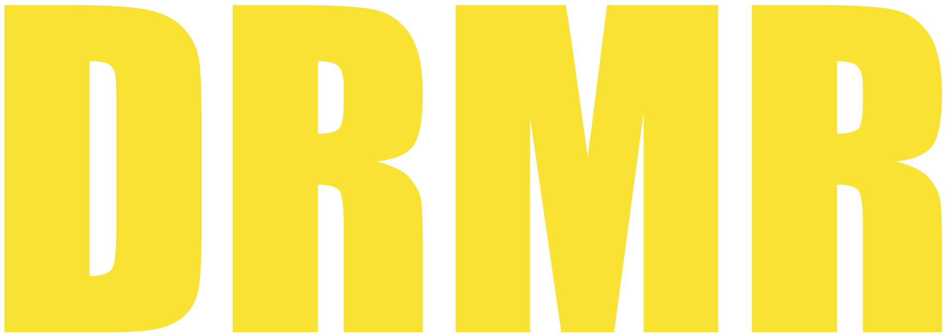 A logo of DRMR